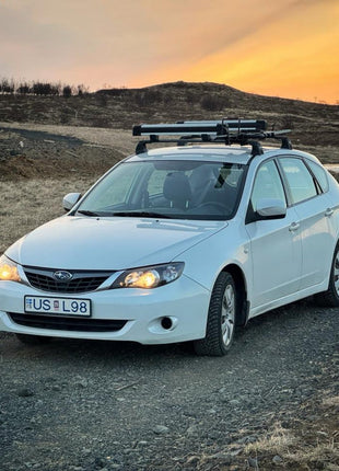 Subaru Impreza Hatchback 2007-2014 Roof Rack Cross Bar Fix Point Siyah