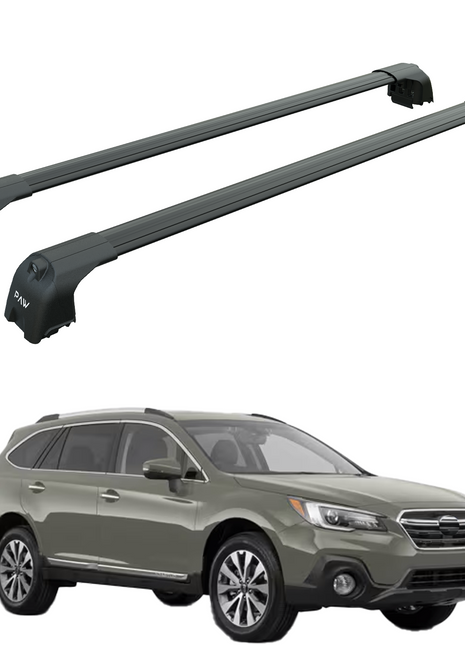 Subaru Outback Bs 2014-2020 Portbagaj Taşıyıcı Ara Atkisi - Ara Çubuk Paw Pro 2 Siyah
