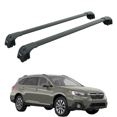 Subaru Outback Bs 2014-2020 Portbagaj Taşıyıcı Ara Atkisi - Ara Çubuk Paw Pro 2 Siyah