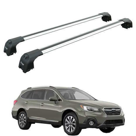Subaru Outback Bs 2014-2020 Portbagaj Taşıyıcı Ara Atkisi - Ara Çubuk Paw Pro 2 Gri