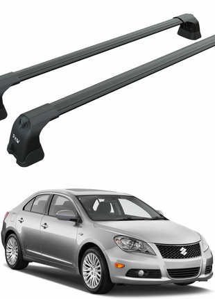 Suzuki Kizashi 2010-2013 Portbagaj Taşıyıcı Ara Atkı Aparatı Paw Pro 3 Siyah