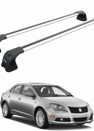 Suzuki Kizashi 2010-2013 Portbagaj Taşıyıcı Ara Atkı Aparatı Paw Pro 3 Gri