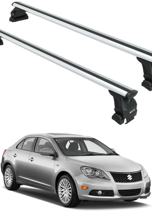 Suzuki Kizashi Tavan Taşıyıcı Ara Barlar – Vidalı Montaj, Toros Fix Pro, Gri 2010-2013