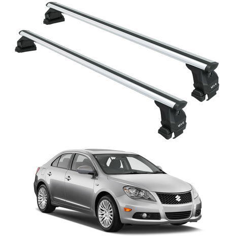 Suzuki Kizashi Tavan Taşıyıcı Ara Barlar – Vidalı Montaj, Toros Fix Pro, Gri 2010-2013