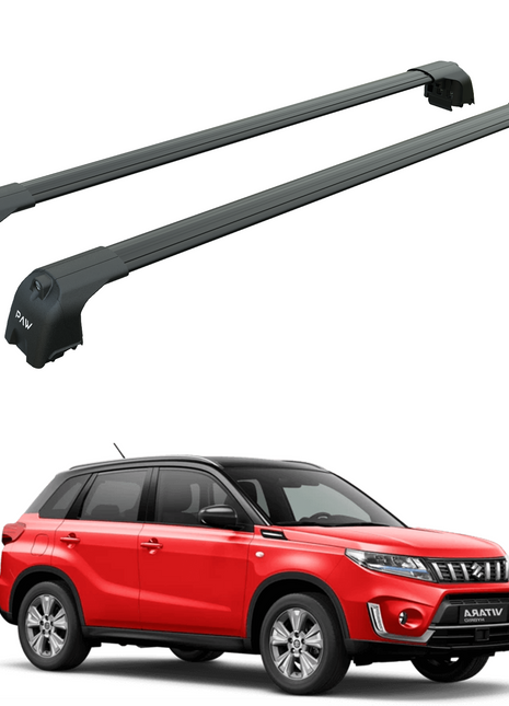 Suzuki Vitara 2015-2025 Portbagaj Taşıyıcı Ara Atkisi - Ara Çubuk Paw Pro 2 Siyah