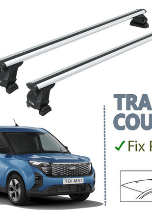 Ford Transit Courier 2023-2025 Portbagaj Taşıyıcı Ara Atkı Toros Fix Pro Gri