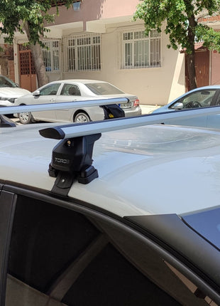 Byd Dolphin 2020-2025 Oluksuz Üst Tavan Portbagaj Taşıyıcı Ara Atkısı Toros Serisi Pro 4 Gri