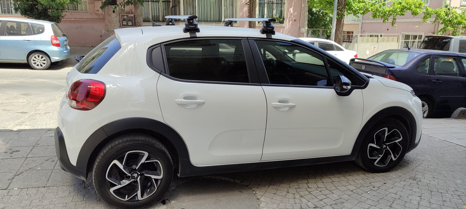 Audi A7 2018-2025 Oluksuz Üst Tavan Portbagaj Taşıyıcı Ara Atkısı Toros Serisi Pro 4 Siyah