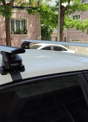 For Bmw 2 Series Grand Tourer 2014-2021 Roof Rack System, Aluminium Cross Bar, Normal Roof, Black