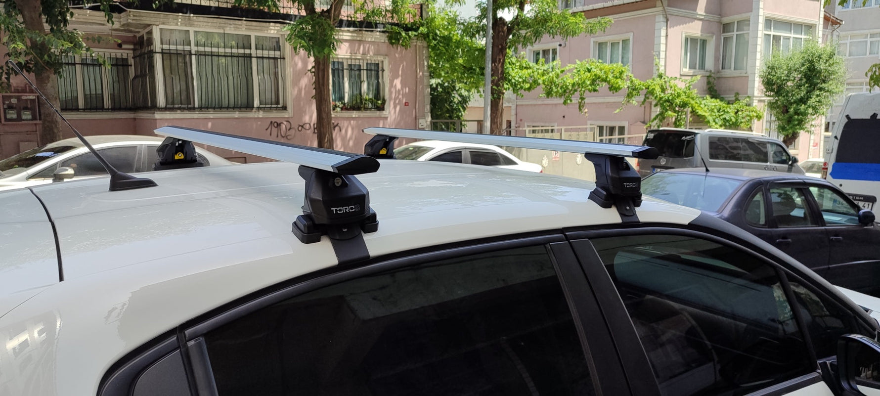 Kia Picanto 2024-2025 Oluksuz Üst Tavan Portbagaj Taşıyıcı Ara Atkısı Toros Serisi Pro 4 Gri