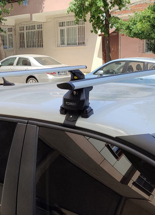 For Bmw 2 Series Grand Tourer 2014-2021 Roof Rack System, Aluminium Cross Bar, Normal Roof, Silver
