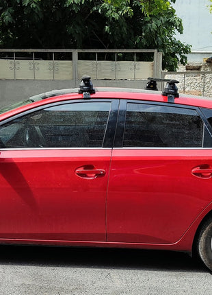 For Toyota Auris 2013-2019 Roof Rack Cross Bars Normal Roof Black