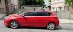 For Toyota Auris 2013-2019 Roof Rack Cross Bars Normal Roof Black