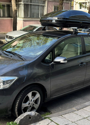 For Toyota Auris 2007-2013 Roof Rack Cross Bars Normal Roof Alu Black