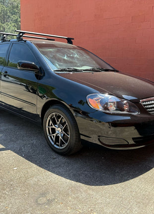 Toyota Corolla 2007-2013 Oluksuz Üst Tavan Portbagaj Taşıyıcı Ara Atkısı Toros Serisi Pro 4 Siyah