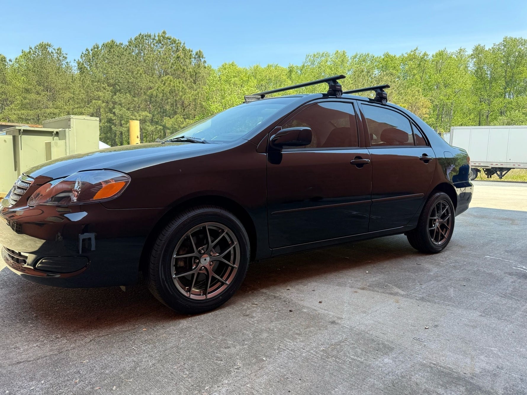 Toyota Corolla 2007-2013 Oluksuz Üst Tavan Portbagaj Taşıyıcı Ara Atkısı Toros Serisi Pro 4 Gri