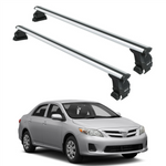 Toyota Corolla 2007-2013 Oluksuz Üst Tavan Portbagaj Taşıyıcı Ara Atkısı Toros Serisi Pro 4 Gri