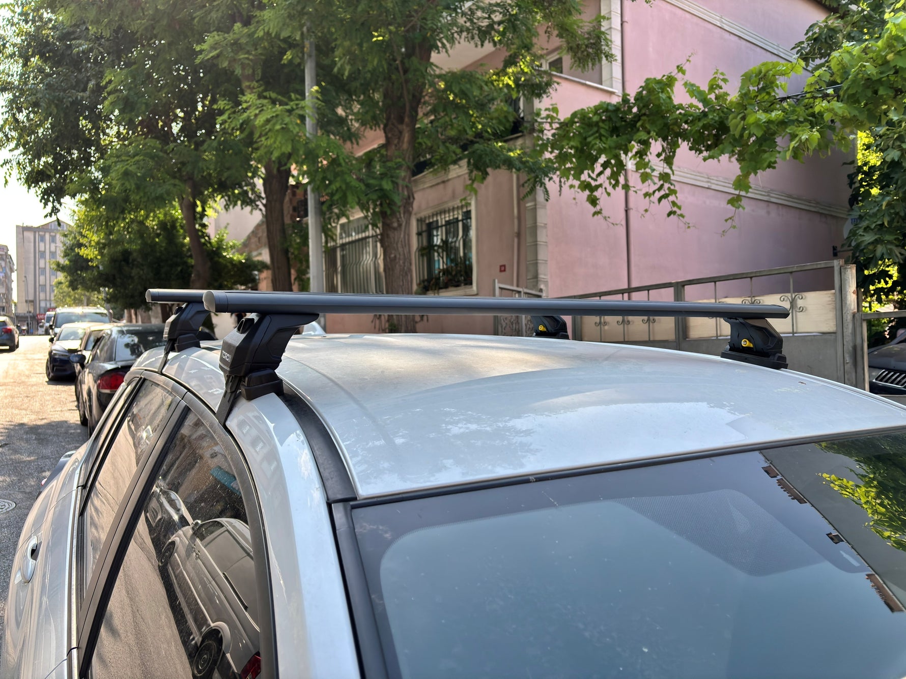 Toyota Corolla Cross Portbagaj Taşıyıcı Ara Atkisi - Ara Bar, Paw Pro 2, Gri