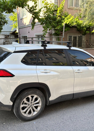 Toyota Corolla Cross 2022-2025 Oluksuz Üst Tavan Portbagaj Taşıyıcı Ara Atkısı Toros Serisi Pro 4 Gri