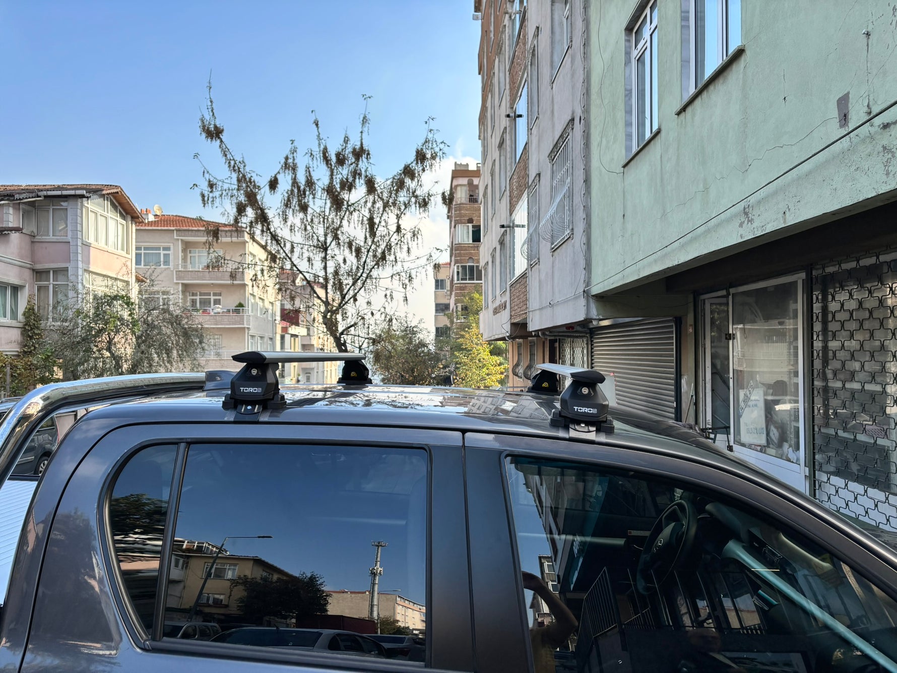 Toyota Hilux Mk9 (2021-2025) Portbagaj Taşıyıcı Ara Atkısı, Toros Serisi Pro 4, Gri