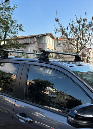 Toyota Hilux Mk9 (2021-2025) Portbagaj Taşıyıcı Ara Atkısı, Toros Serisi Pro 4, Siyah