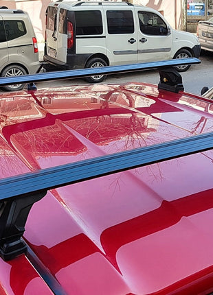 Toyota Hilux 2015-2021 Oluksuz Üst Tavan Portbagaj Taşıyıcı Ara Atkısı Toros Serisi Pro 4 Siyah