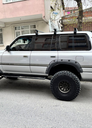 Toyota Land Cruiser 70 Yagmur Oluklu Üst Tavan Taşıyıcı Ara Atkısı Paw Gri
