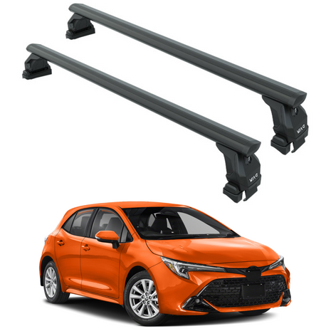 Toyota Auris 2019-2025 Oluksuz Üst Tavan Portbagaj Taşıyıcı Ara Atkısı Toros Serisi Pro 4 Siyah