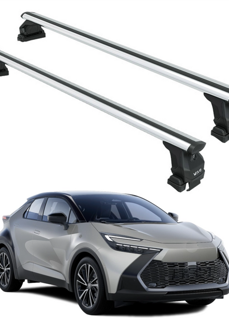 Toyota C-Hr 2023-2025 Oluksuz Üst Tavan Portbagaj Taşıyıcı Ara Atkısı Toros Serisi Pro 4 Gri