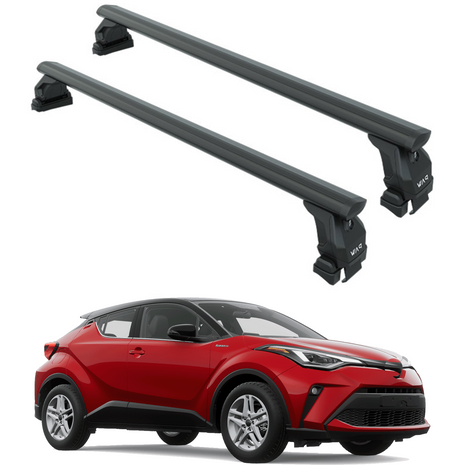 Toyota C-Hr 2019-2023Oluksuz Üst Tavan Portbagaj Taşıyıcı Ara Atkısı Toros Serisi Pro 4 Siyah