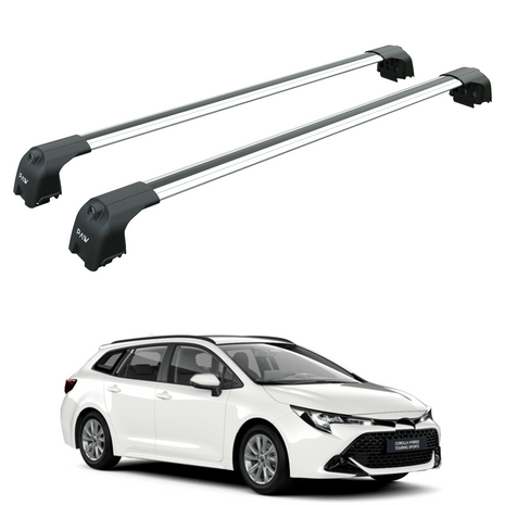 Toyota Corolla Touring 2018-2025 Portbagaj Taşıyıcı Ara Atkisi - Ara Çubuk Paw Pro 2 Gri
