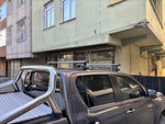 Toyota Hilux MK9 (2026+) Tavan Portbagaj Taşıyıcı Ara Atkısı Toros Pro 4 Siyah