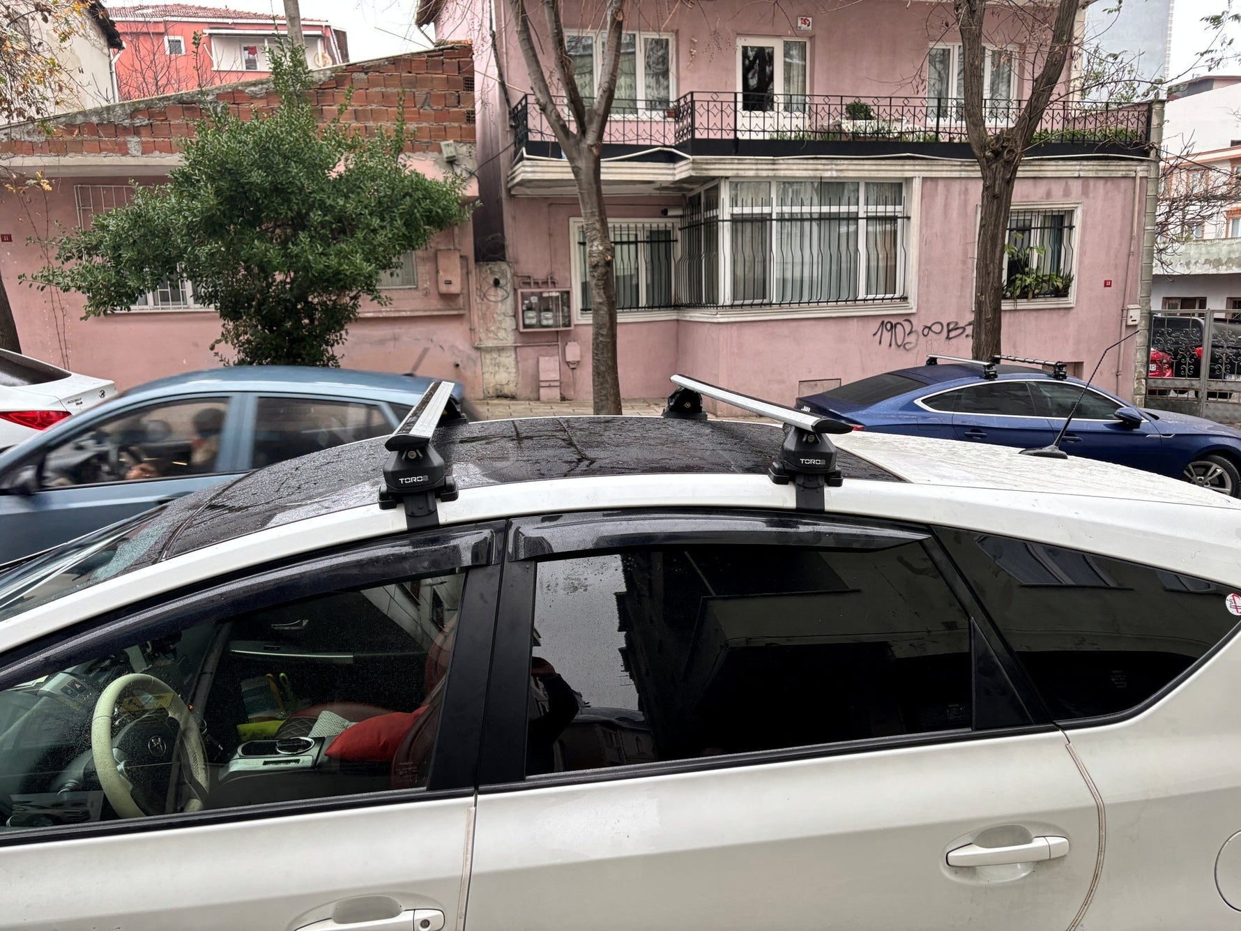 Toyota Prius 2009-2012 Oluksuz Üst Tavan Portbagaj Taşıyıcı Ara Atkısı Toros Serisi Pro 4 Siyah