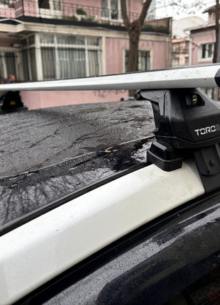 Toyota Prius 2009-2012 Oluksuz Üst Tavan Portbagaj Taşıyıcı Ara Atkısı Toros Serisi Pro 4 Siyah