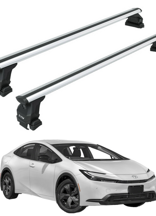 Toyota Prius 2023-2025 Oluksuz Üst Tavan Portbagaj Taşıyıcı Ara Atkısı Toros Serisi Pro 4 Gri