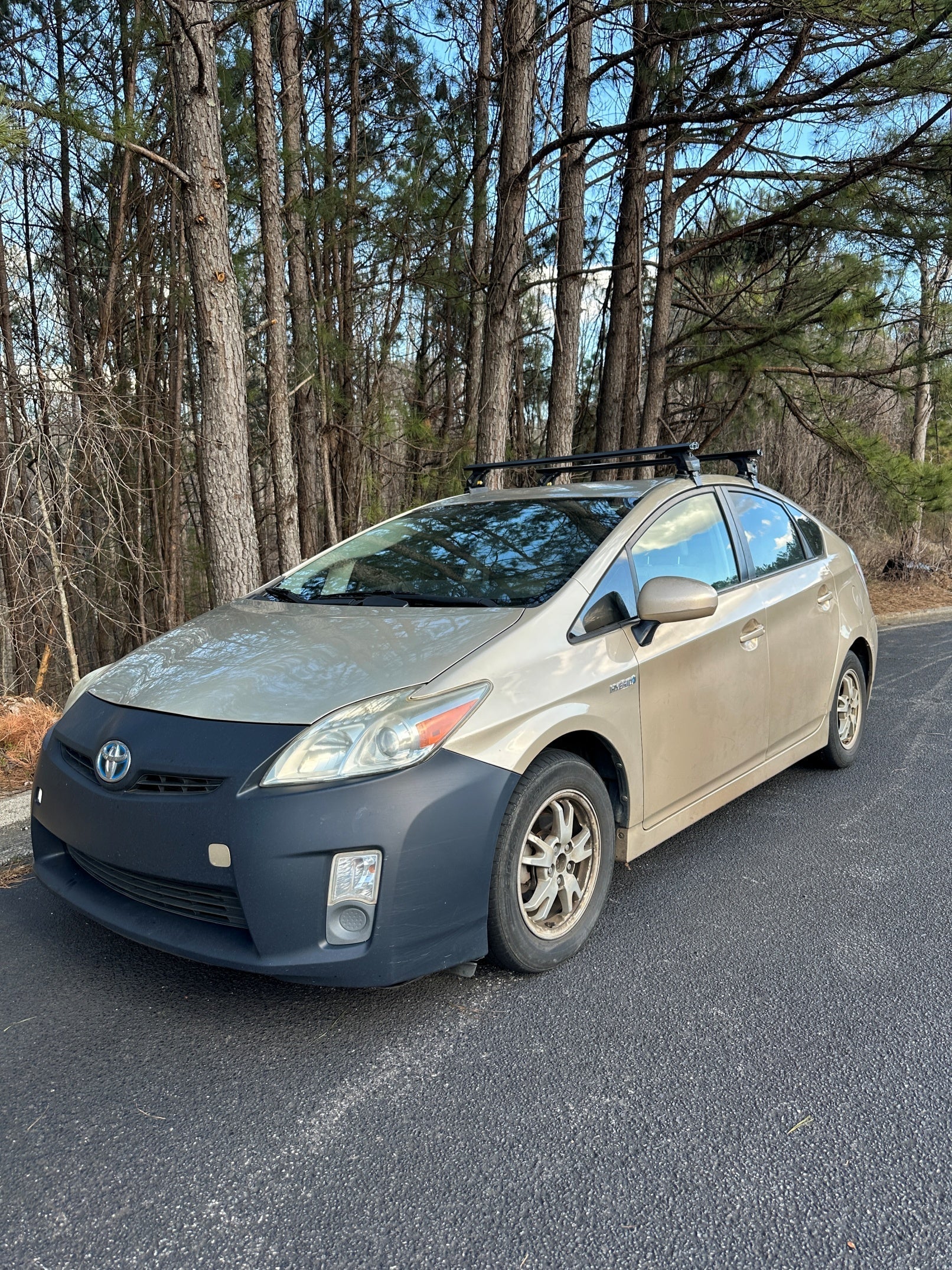 Toyota Prius 2016-2022 Oluksuz Üst Tavan Portbagaj Taşıyıcı Ara Atkısı Toros Serisi Pro 4 Gri