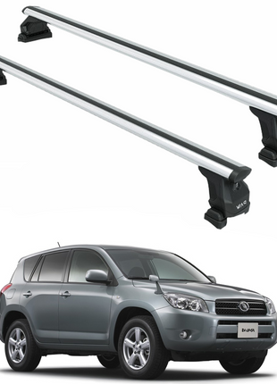 Toyota Rav 4 2000-2006 Tavan Taşıyıcı Ara Barlar – Vidalı Montaj, Toros Fix Pro, Gri