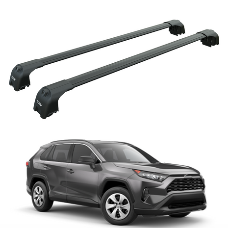 Toyota Rav 4 2018-2025 Portbagaj Taşıyıcı Ara Atkisi - Ara Çubuk Paw Pro 2 Siyah
