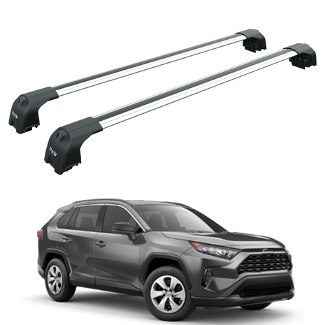 Toyota Rav 4 2018-2025 Portbagaj Taşıyıcı Ara Atkisi - Ara Çubuk Paw Pro 2 Gri