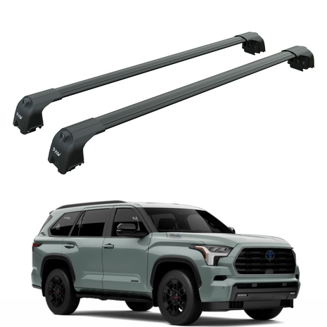 Toyota Sequoia 2023-2025 Portbagaj Taşıyıcı Ara Atkisi - Ara Çubuk Paw Pro 2 Siyah