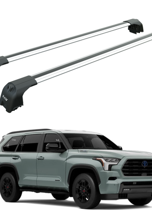 Toyota Sequoia 2023-2025 Portbagaj Taşıyıcı Ara Atkisi - Ara Çubuk Paw Pro 2 Gri