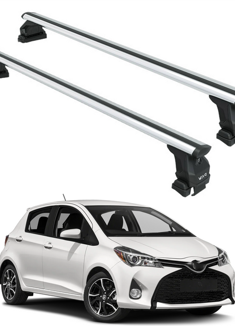 Toyota Yaris Hb 2014-2020 Oluksuz Üst Tavan Portbagaj Taşıyıcı Ara Atkısı Toros Serisi Pro 4 Gri