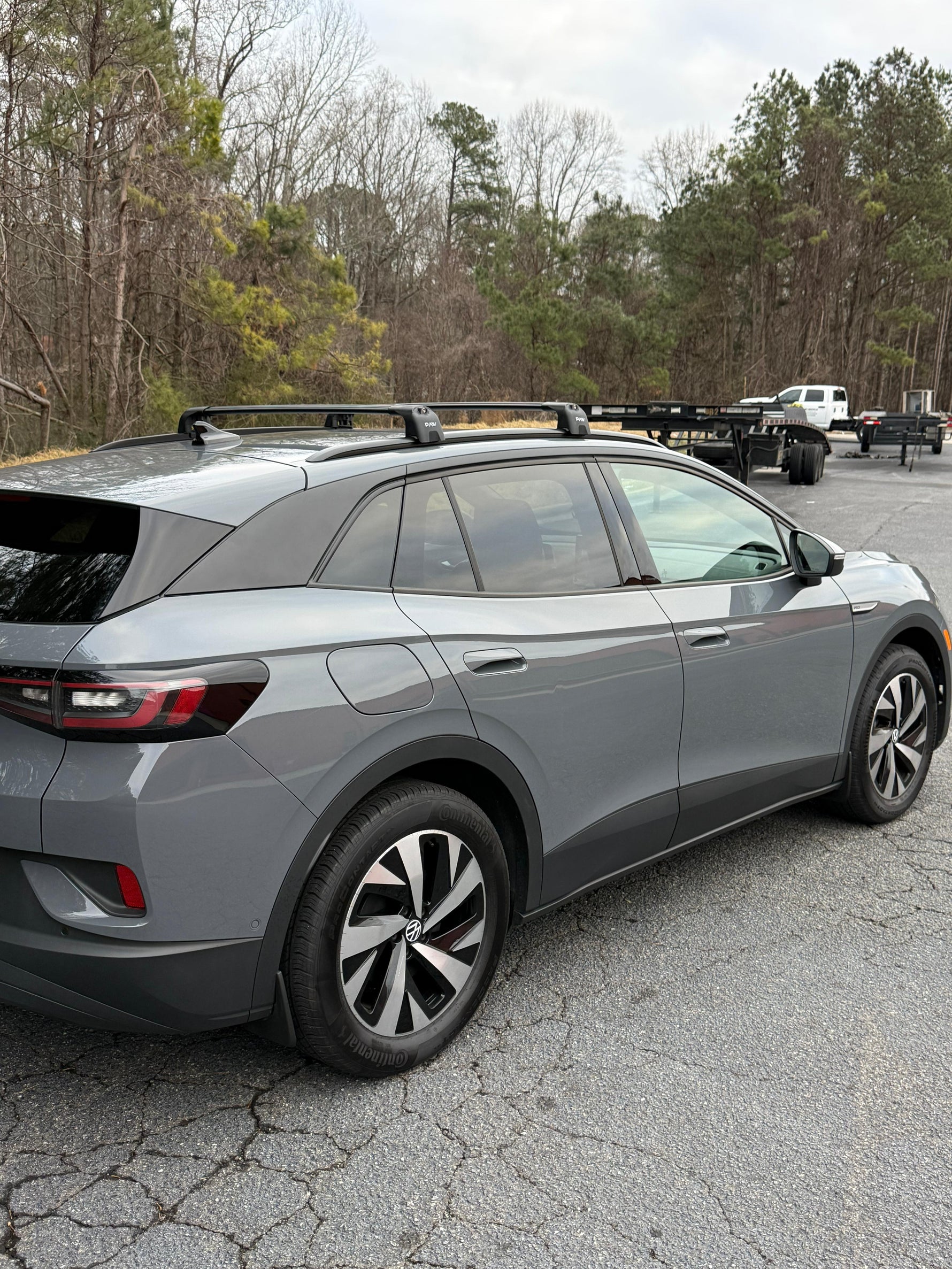 Volkswagen Id.4 2020-2025 Portbagaj Taşıyıcı Ara Atkisi - Ara Çubuk Paw Pro 2 Siyah