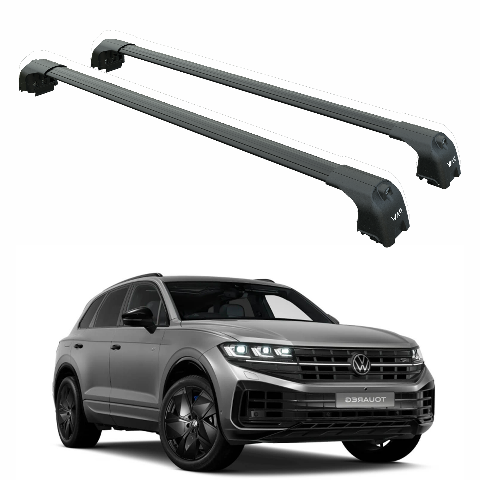 Volkswagen Touareg Portbagaj Taşıyıcı Ara Atkısı 2023-2025 | Paw Pro 2 Siyah
