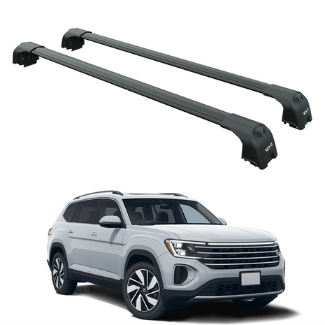 Volkswagen Atlas 2017-2025 Portbagaj Taşıyıcı Ara Atkisi - Ara Çubuk Paw Pro 2 Siyah