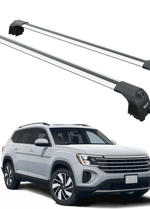 Volkswagen Atlas 2017-2025 Portbagaj Taşıyıcı Ara Atkisi - Ara Çubuk Paw Pro 2 Gri