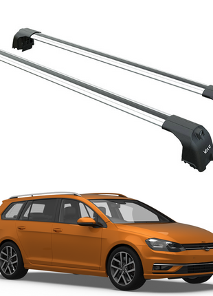 Volkswagen Golf Alltrack 2014-2020 Portbagaj Taşıyıcı Ara Atkisi - Ara Çubuk Paw Pro 2 Gri