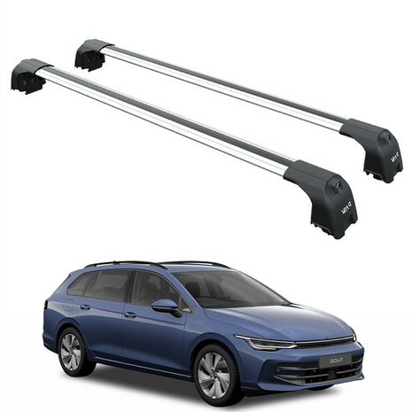 Volkswagen Golf Alltrack 2020-2025 Portbagaj Taşıyıcı Ara Atkisi - Ara Çubuk Paw Pro 2 Pro 2 Gri