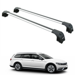 Volkswagen Passat Variant B8 2015-2023 Portbagaj Taşıyıcı Ara Atkisi - Ara Çubuk Paw Pro 2 Gri