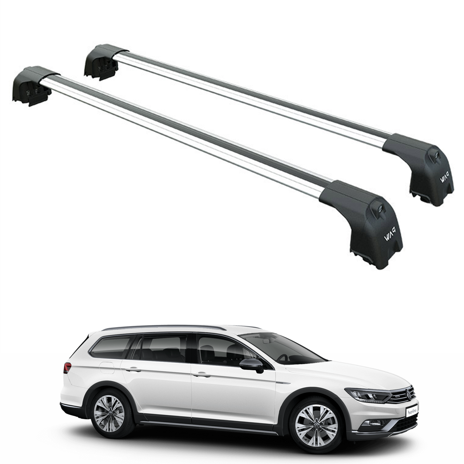 Volkswagen Passat Variant B8 2015-2023 Portbagaj Taşıyıcı Ara Atkisi - Ara Çubuk Paw Pro 2 Gri